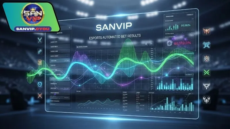 Cách hoạt động của hệ thống báo kết quả cược Esports Sanvip