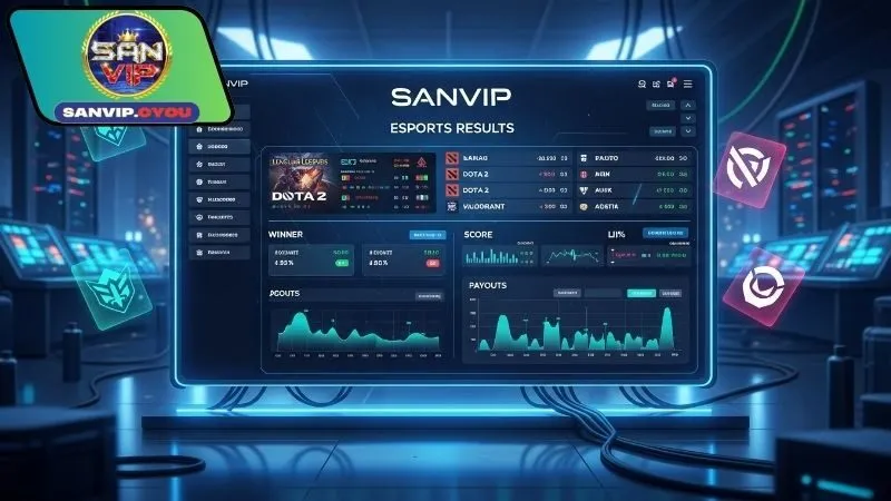 Lợi ích khi dùng hệ thống báo kết quả cược Esports tự động Sanvip